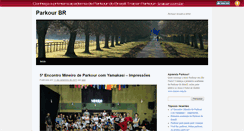Desktop Screenshot of blog.parkour.com.br