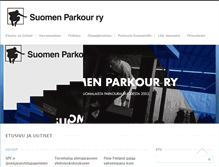 Tablet Screenshot of parkour.fi
